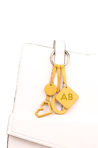 Mustard Bag charm