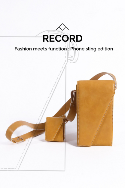 Mustard Record Bag