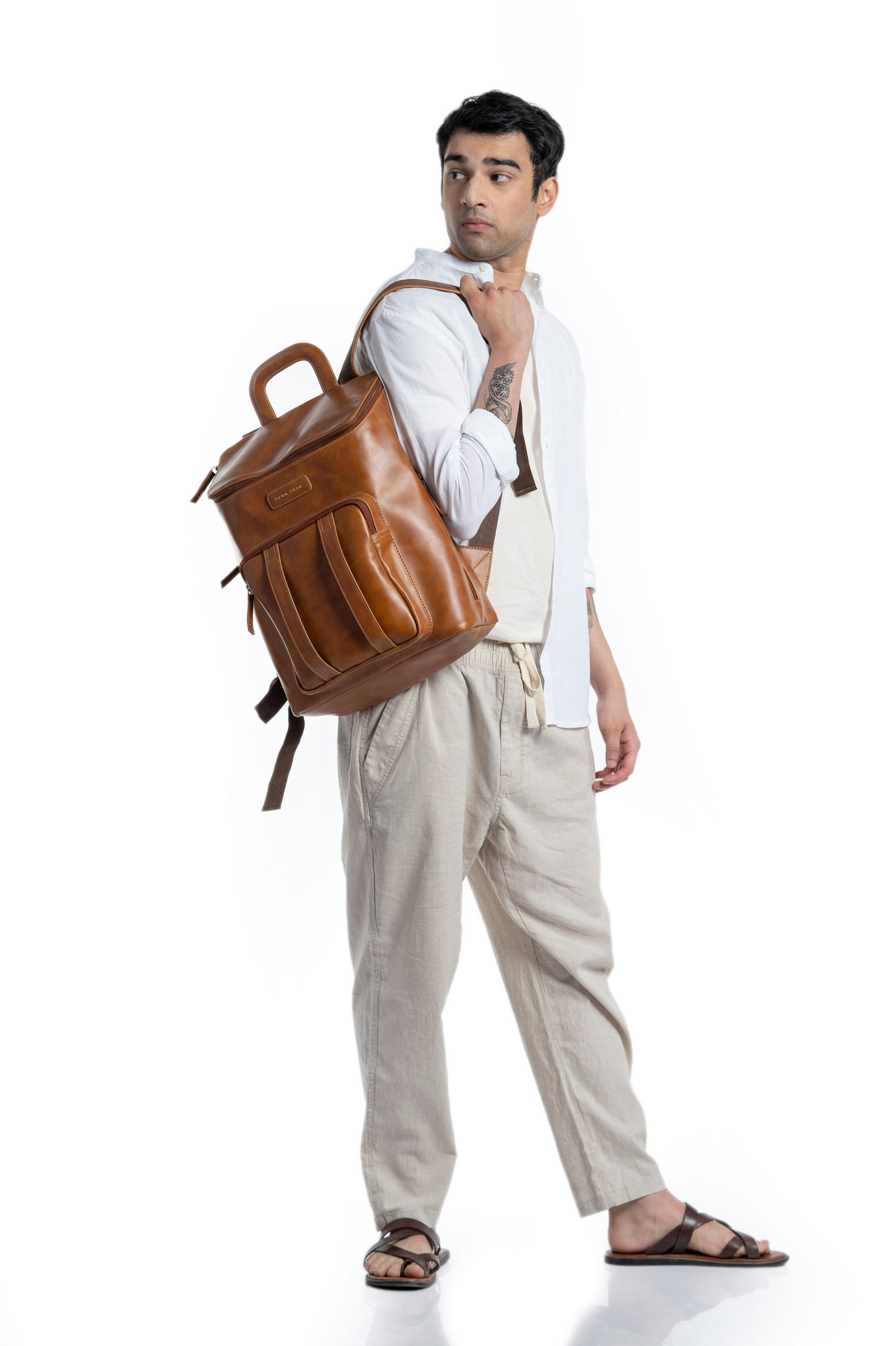 Brown Metro Mover Backpack