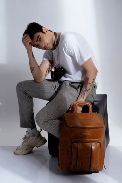 Brown Metro Mover Backpack