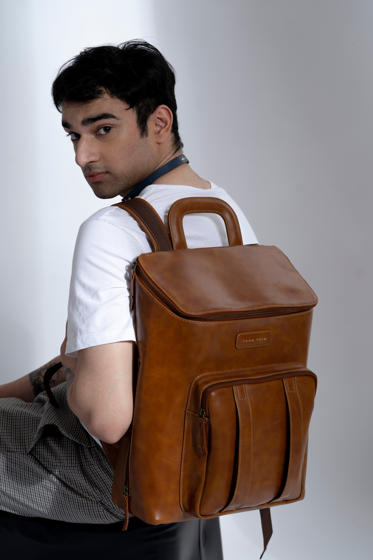 Brown Metro Mover Backpack