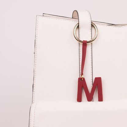 Berry Red Letter Bag Charm