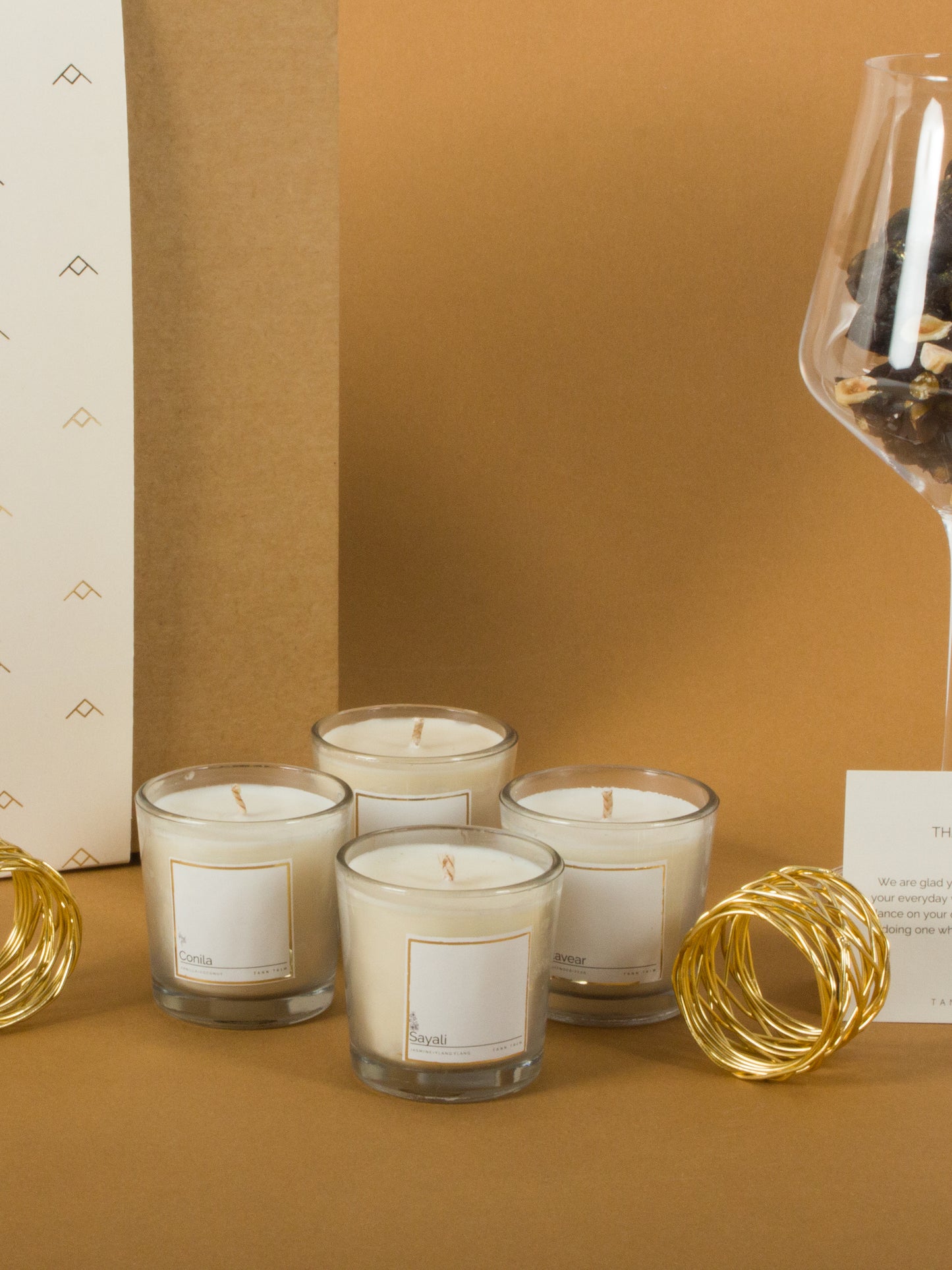 Mini Votives- Set of 4