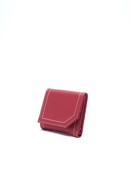 Finefold Wallet : Berry Red