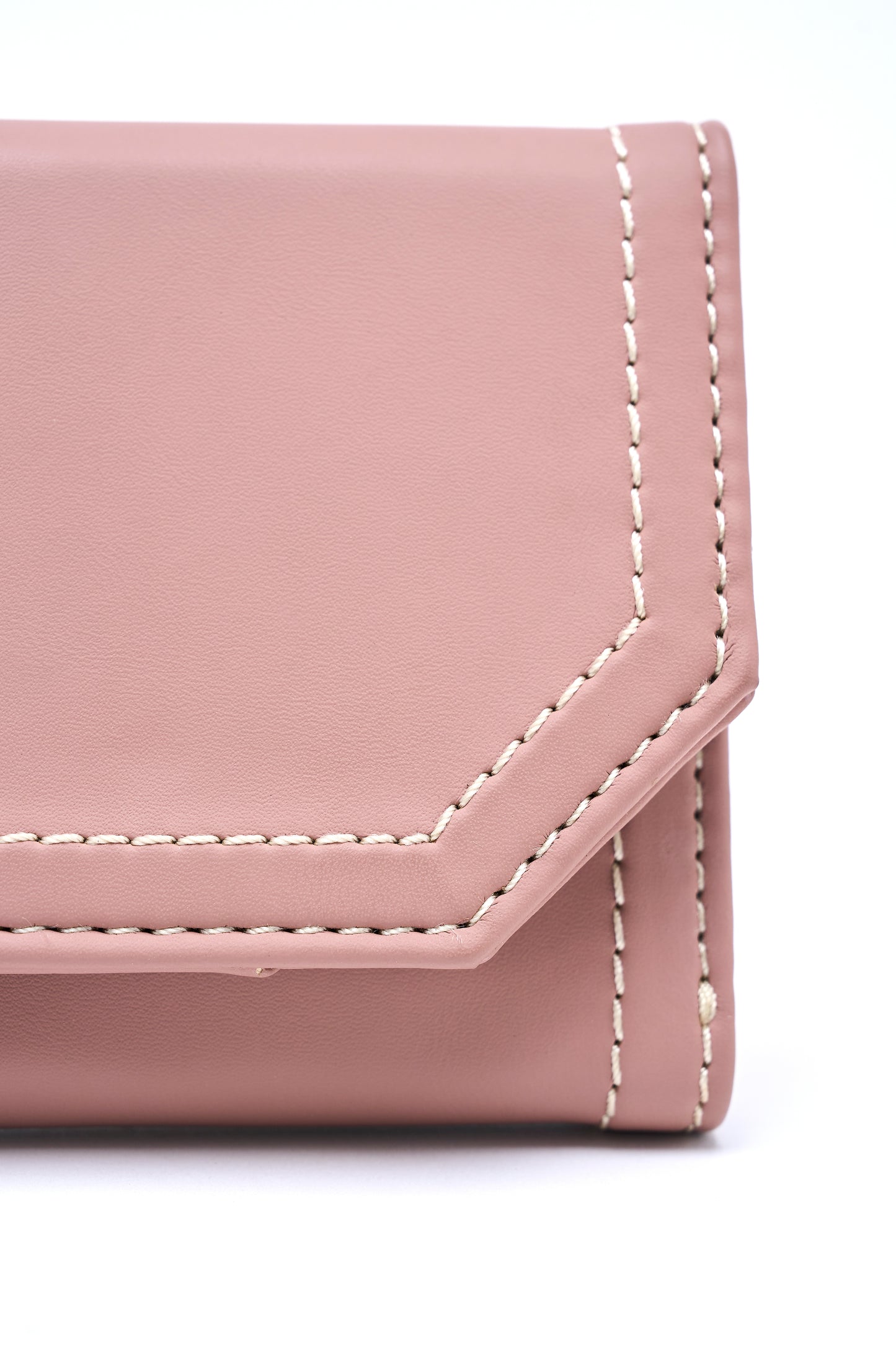 Finefold Wallet : Powder Pink