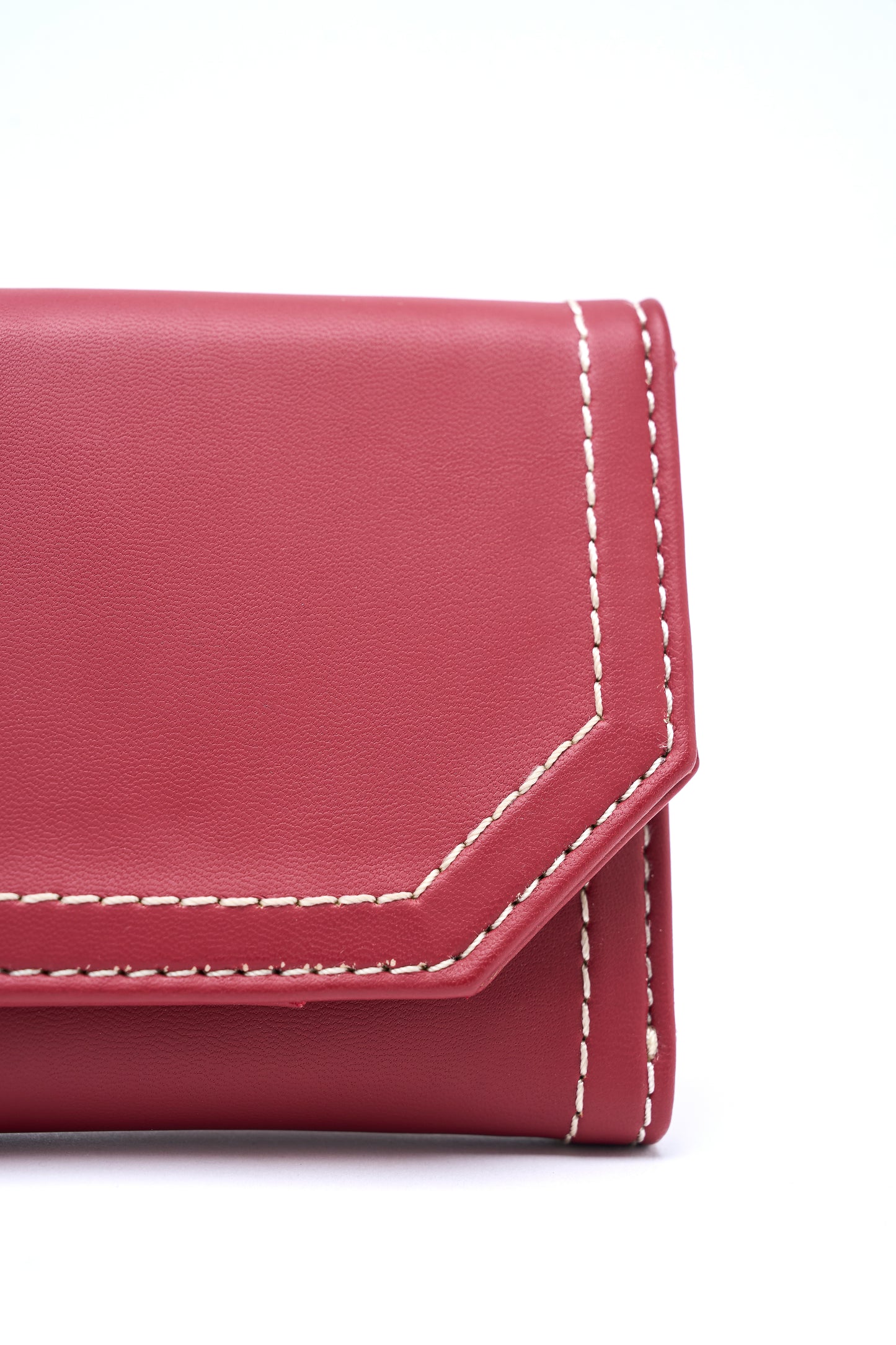 Finefold Wallet : Berry Red