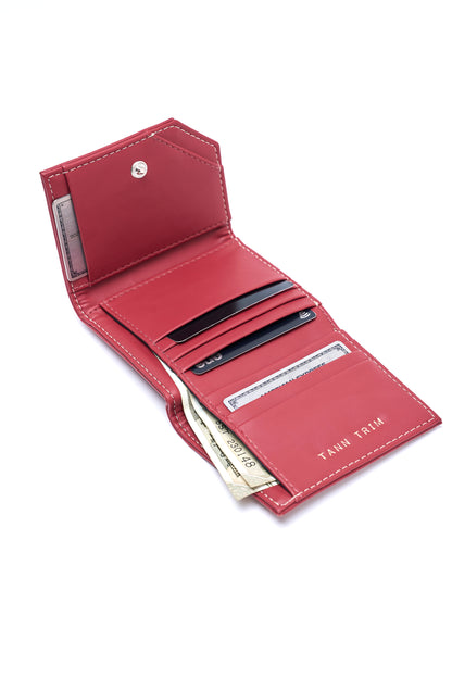 Finefold Wallet : Berry Red