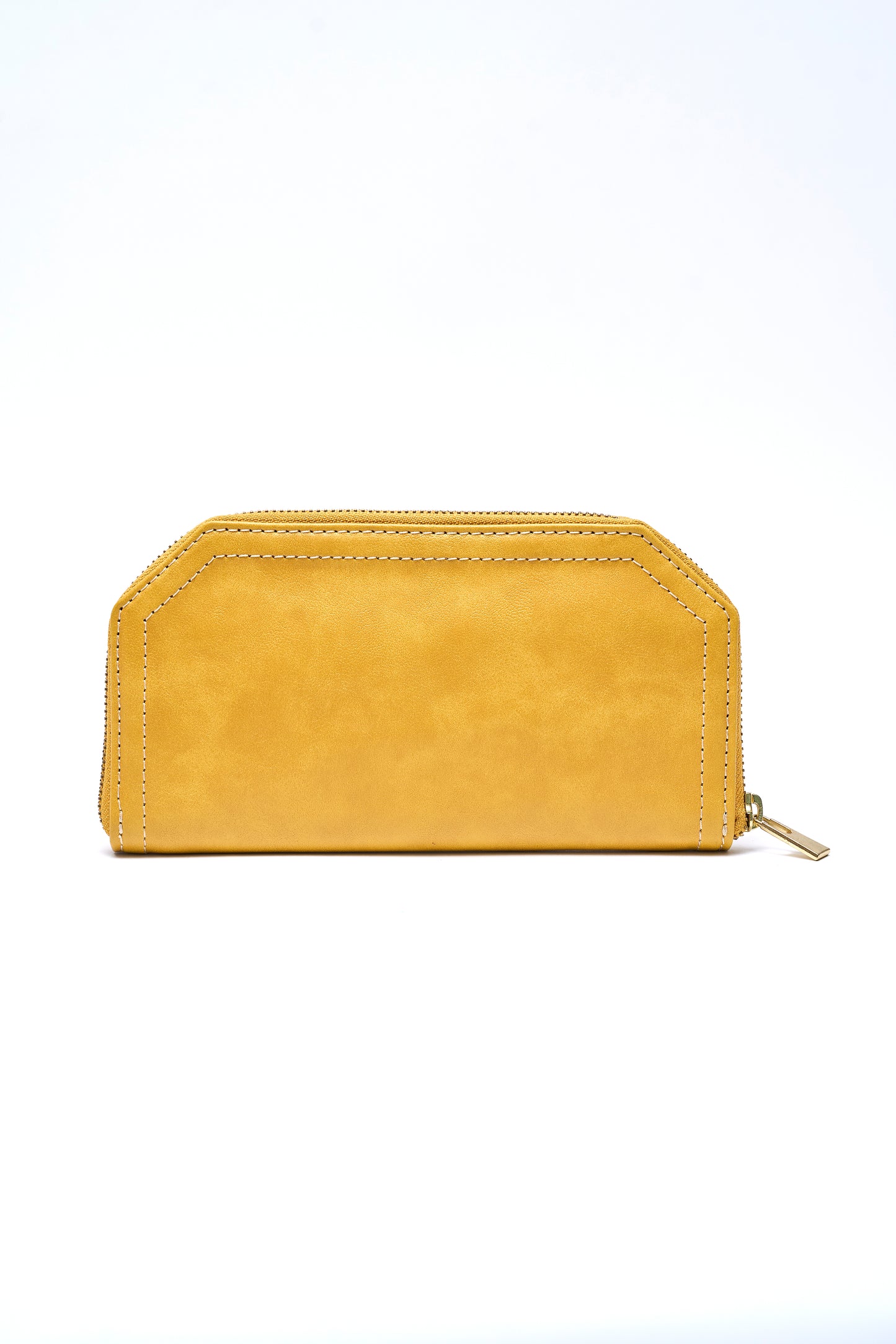 Angler Zip Wallet: Mustard