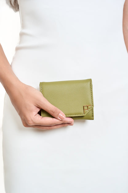 TT Mini Wallet: Green